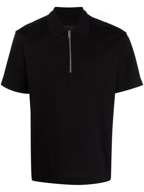 givenchy zip up polo shirt|Givenchy Designer Shirts for Men .